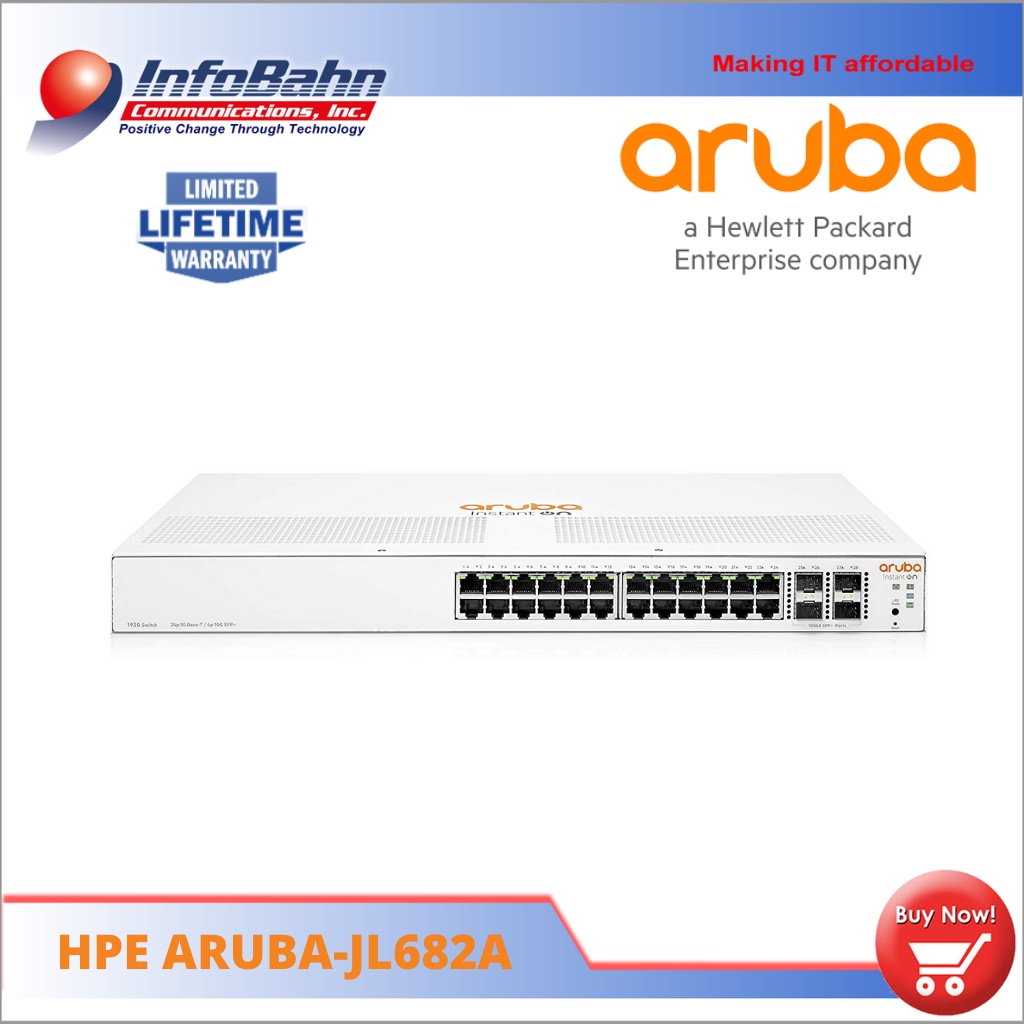 Hpe Aruba Instant On 1930 24g 4sfp Sfp+ Switch Jl682a Limited Lifetime ...