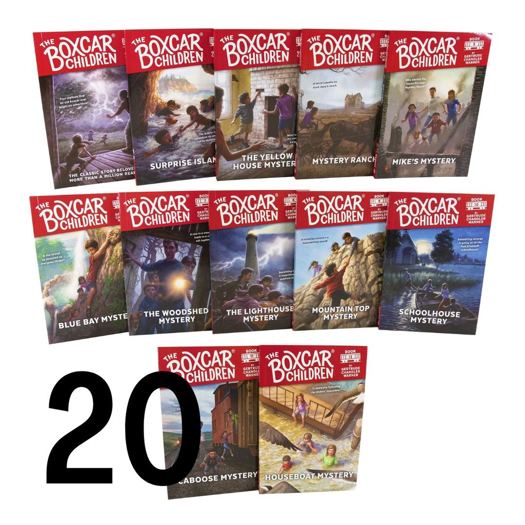 The Boxcar Children Mysteries #1-20 (20 books) brand new softcover, no ...