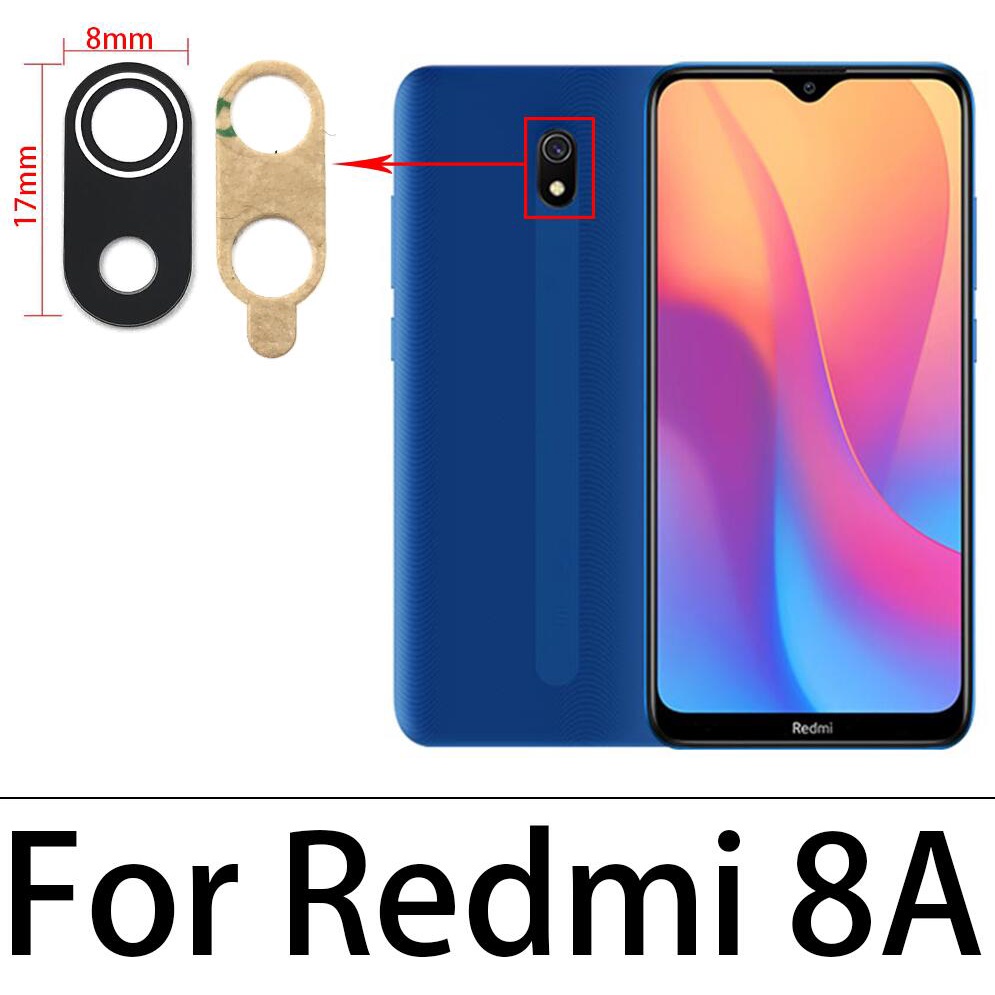 Original Rear Back Camera Glass Lens Cover With Ahesive For Xiaomi