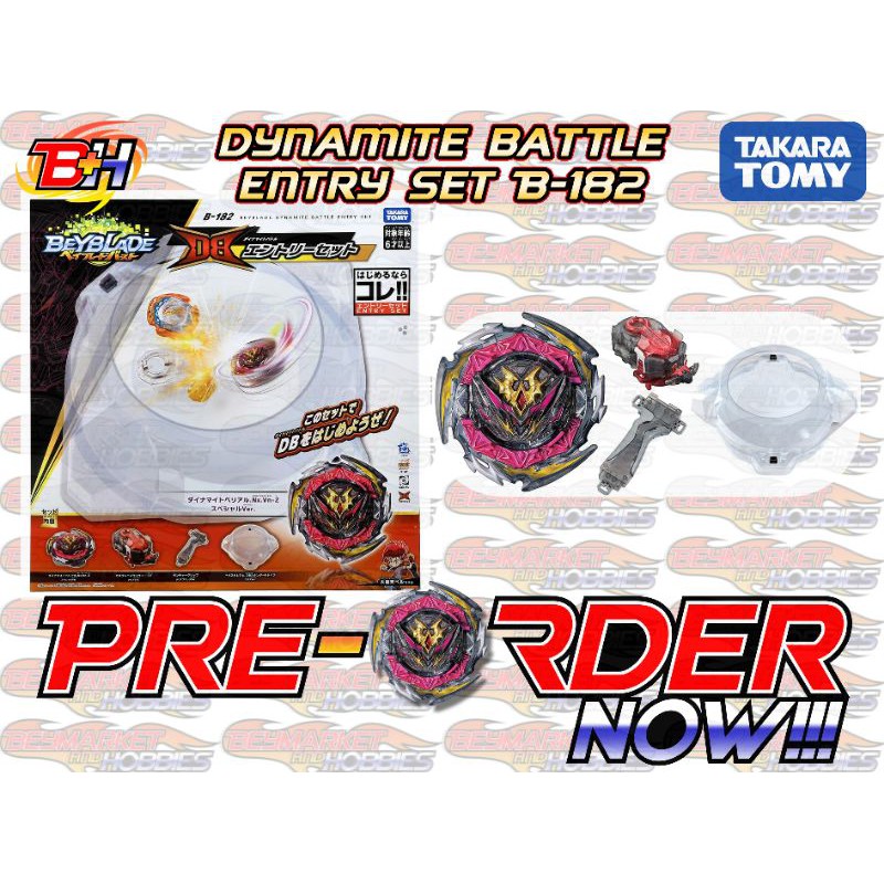 Takara Tomy Beyblade B-183 Dynamite Belial Battle Entry Set | Shopee ...