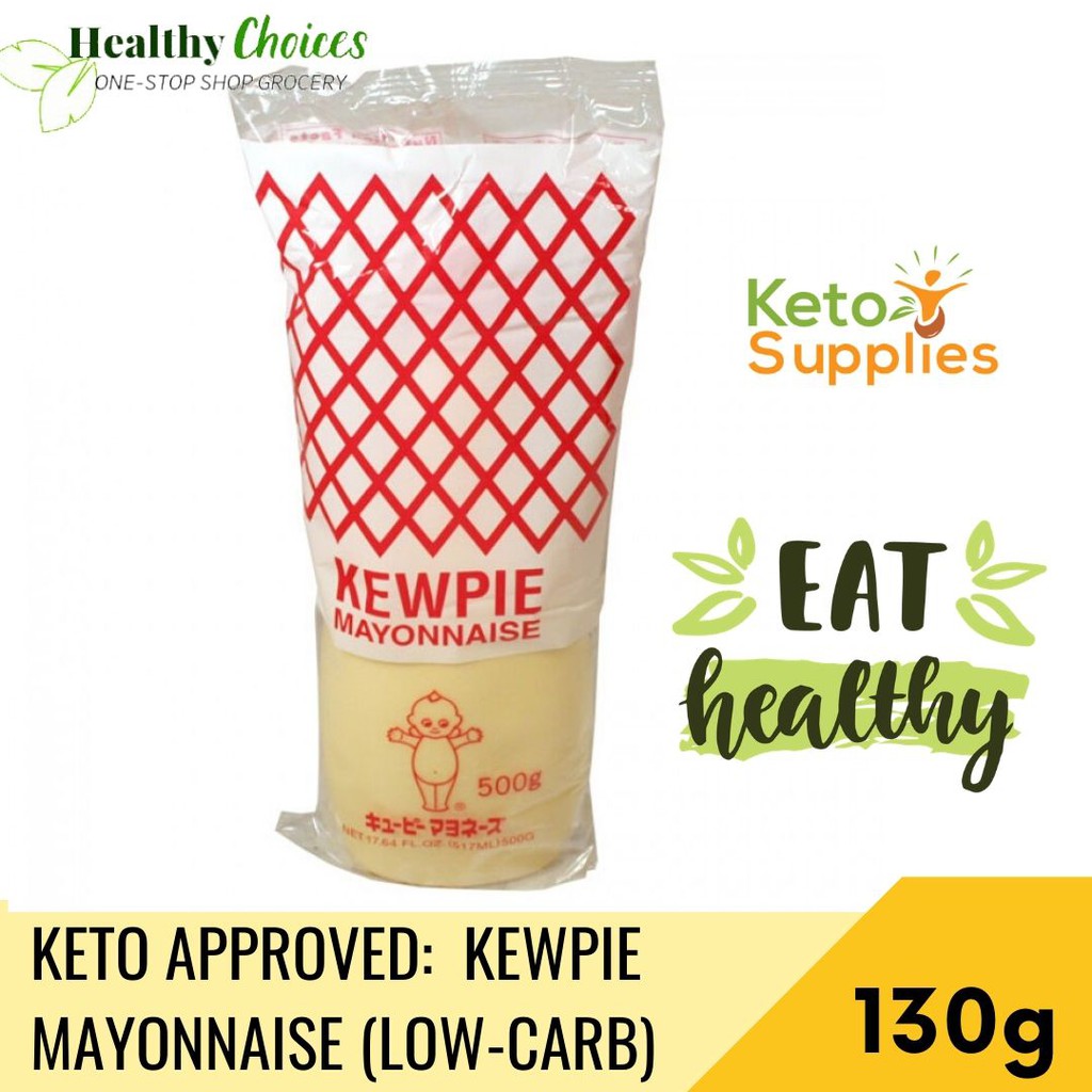 Kewpie Mayo (Authentic Made in Japan) Keto/ lowcarb approved 130g and