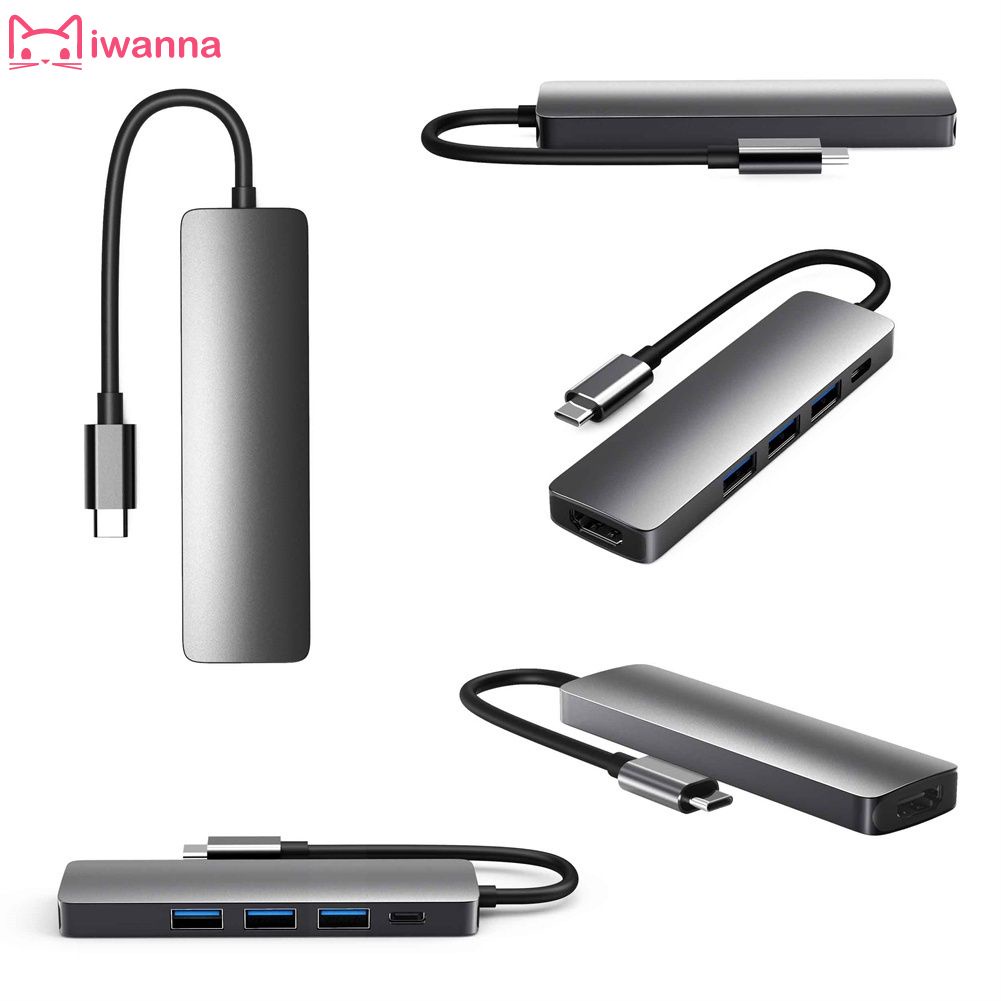 DWDI 【NEW】 USB C Docking Station Dual Monitor, USB C Hub Displayport