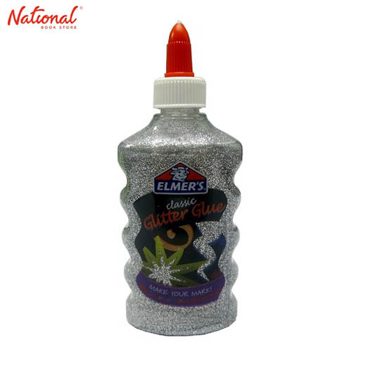 Elmer'S Glitter Glue Silver 177Ml Shopee Philippines