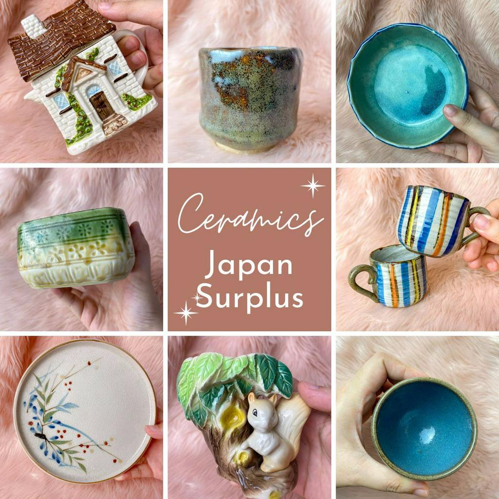 Assorted Japan Surplus (SECOND HAND) Ceramic Items Home Kitchenware and ...