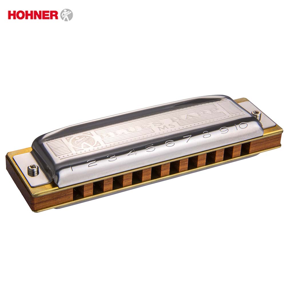 Hohner MS Series Blues Harp 532 20 Diatonic Harmonica 10 Holes