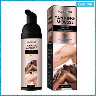 Jaysuing Self Tanning Mousse Natural Looking Self Tanning Mousse For A –  EELHOE