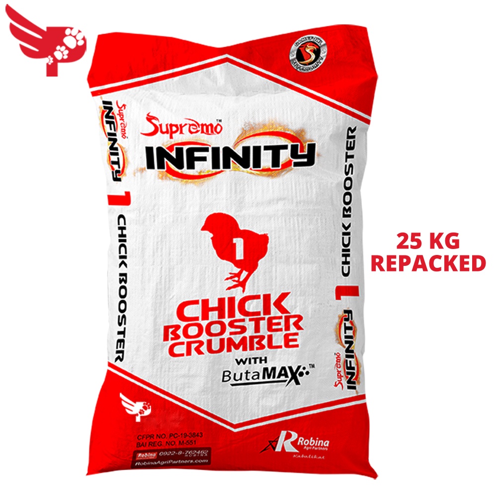 Supremo Infinity 1 Chick Booster Crumble 25KG - Chicks - Feeds - by URC ...