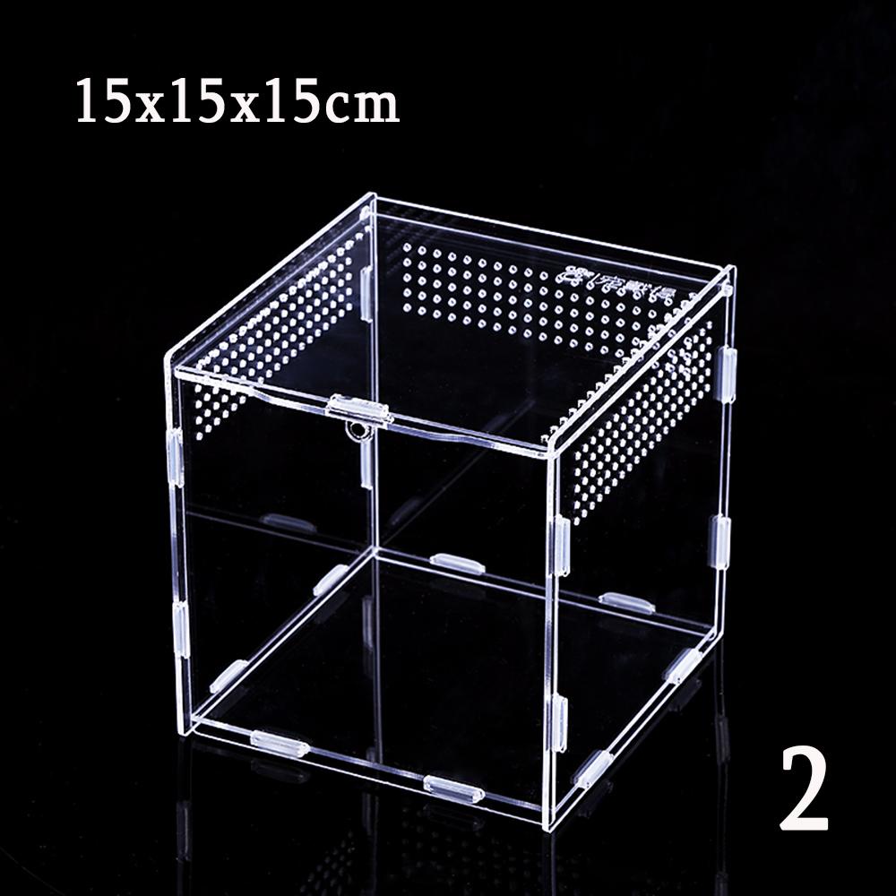 CLEOES Hatching Terrariums Spider Transparent Feeding Box Hatcher ...