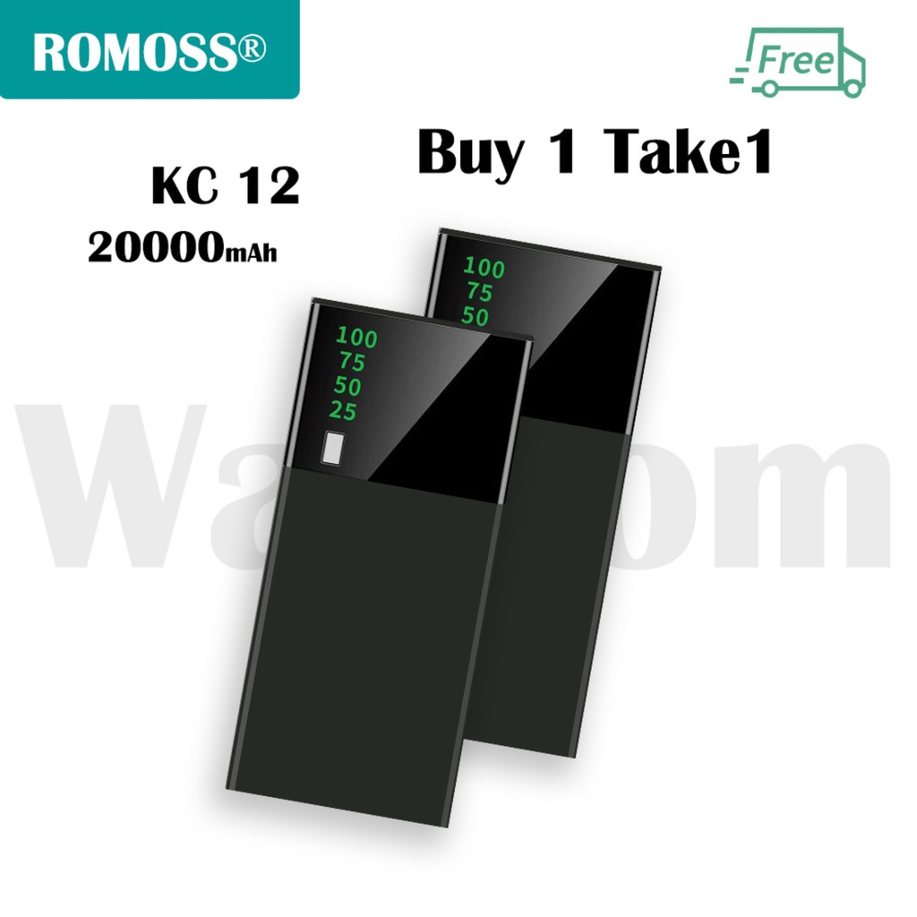 buy take Romoss kc12 20000mAh Mini Portable Charger Power bank