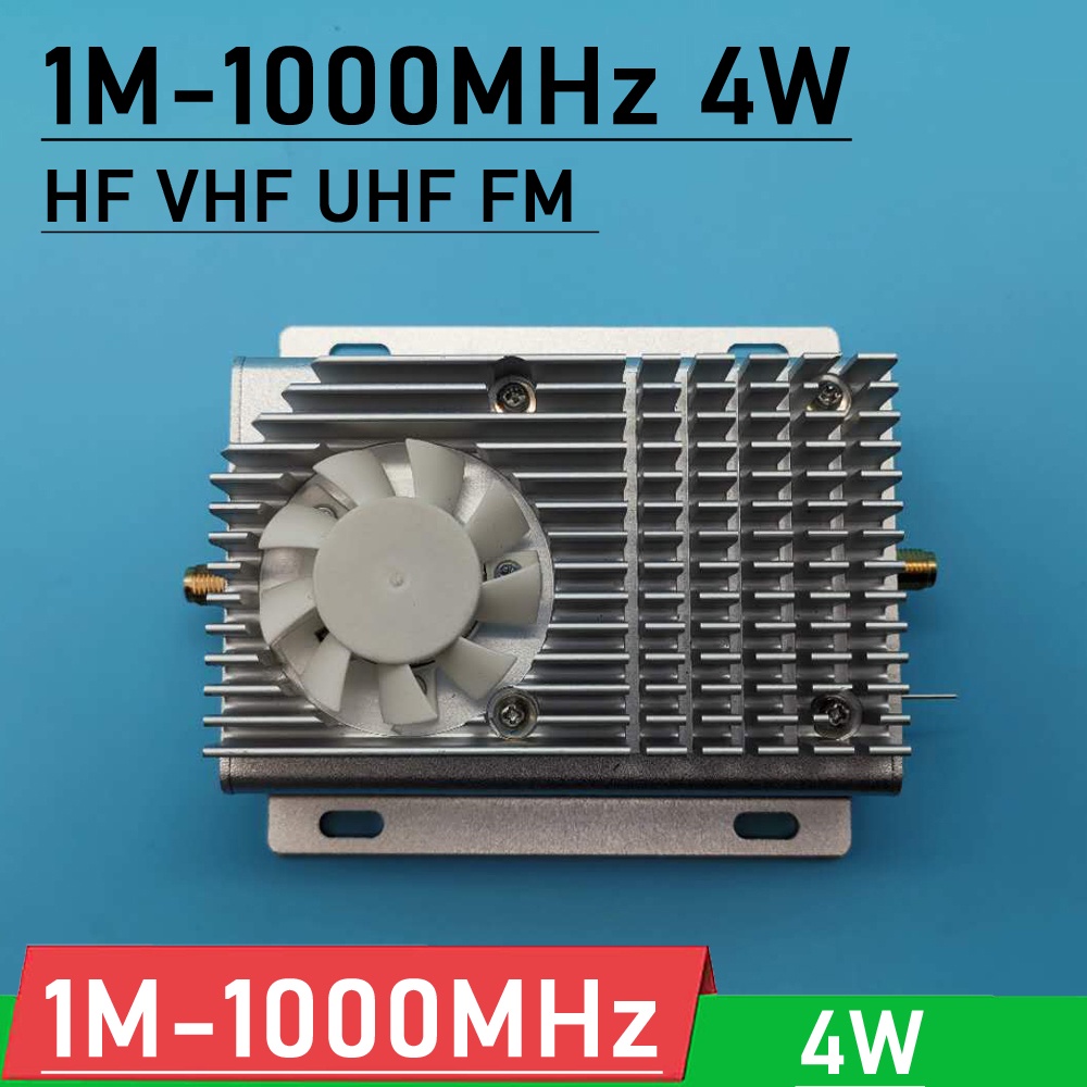 10M1000MHZ 4W RF Amplifier HF VHF UHF AM FM transmitter For Ham Radio