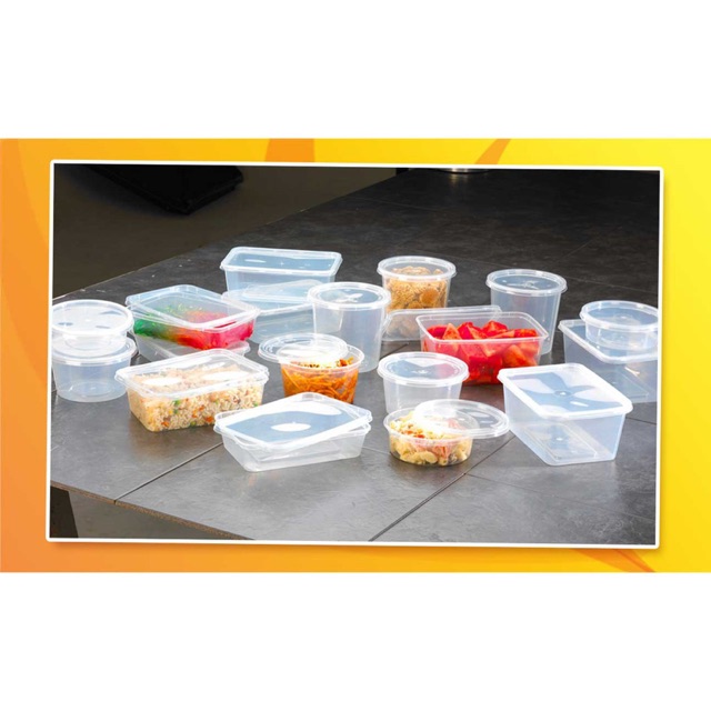 Microwavable Plastic Container Rectangular 700ml – Biz Asia Trading Inc.