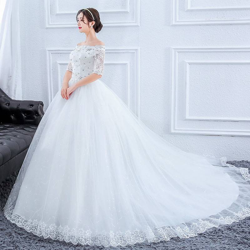 Wedding dress outlet shopee