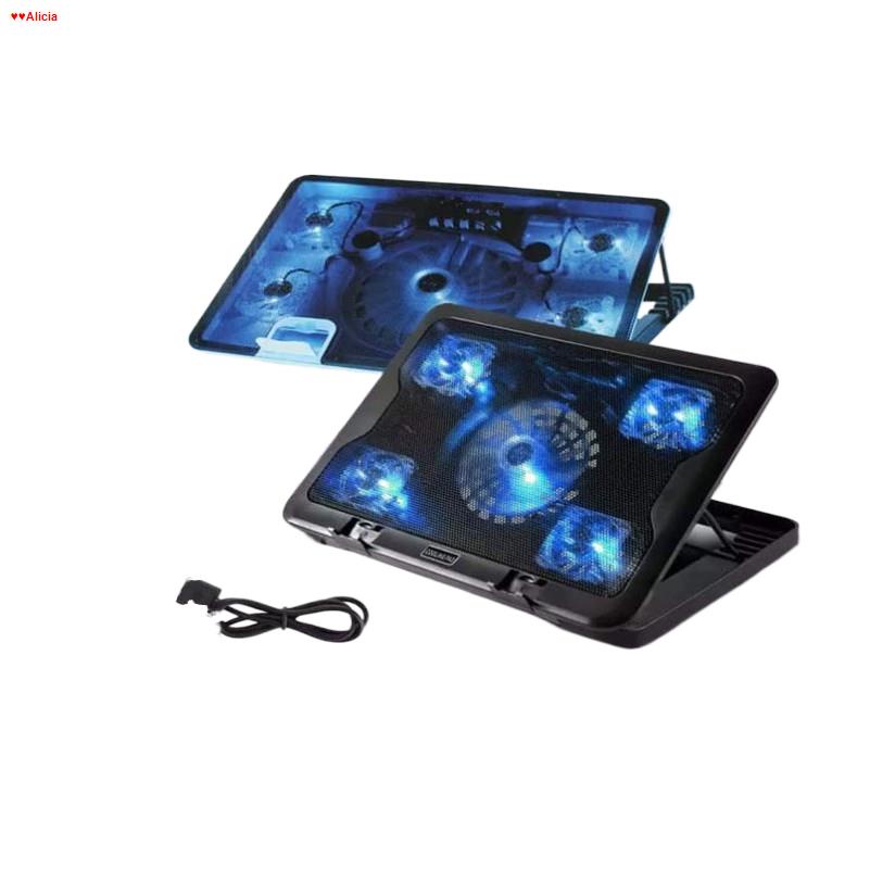 C5 12 17 inch 5 Fans LED Notebook Cooler Pad Cooling for Laptop Stand