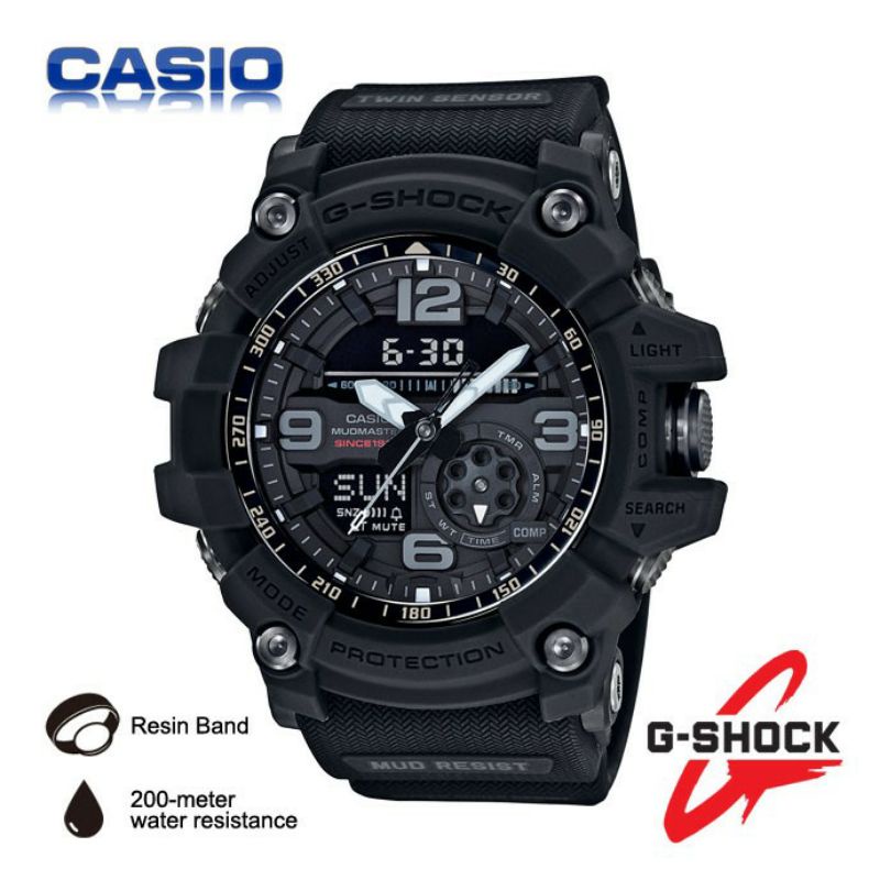 Casio G Shock Mudmaster GG 1035A 1A Big Bang Black Strap Shopee Philippines