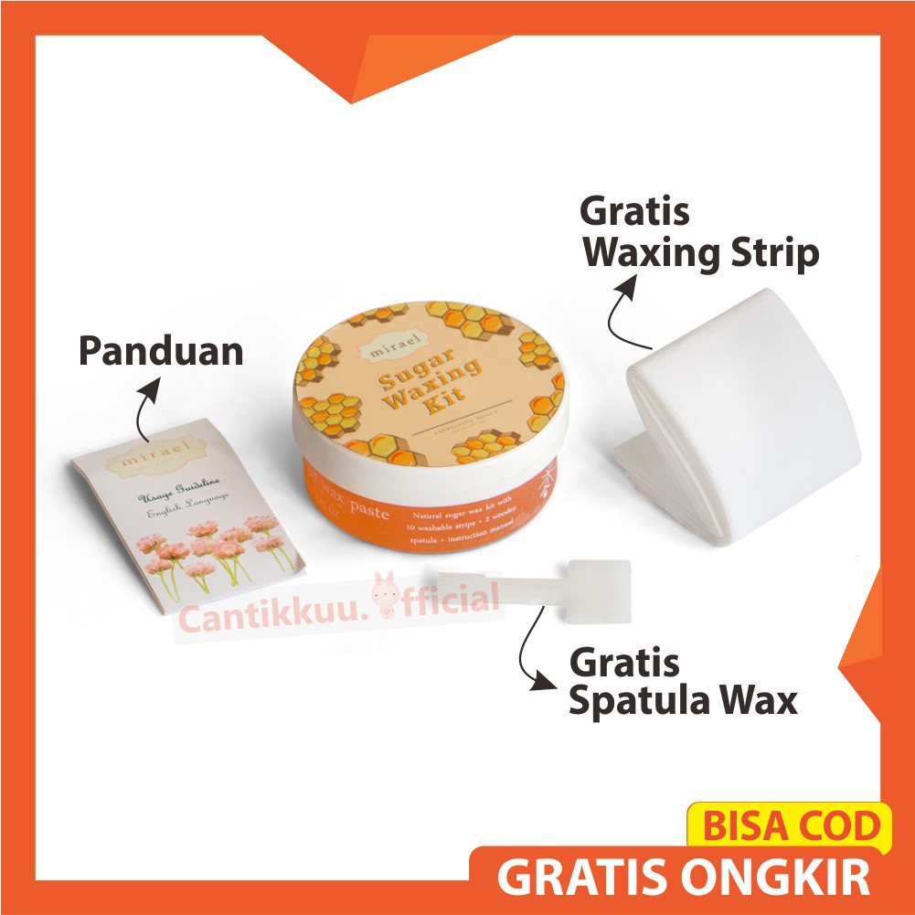 [S02] Mirael sugar wax waxing Cream Underarm Cream Hair Removal Legs