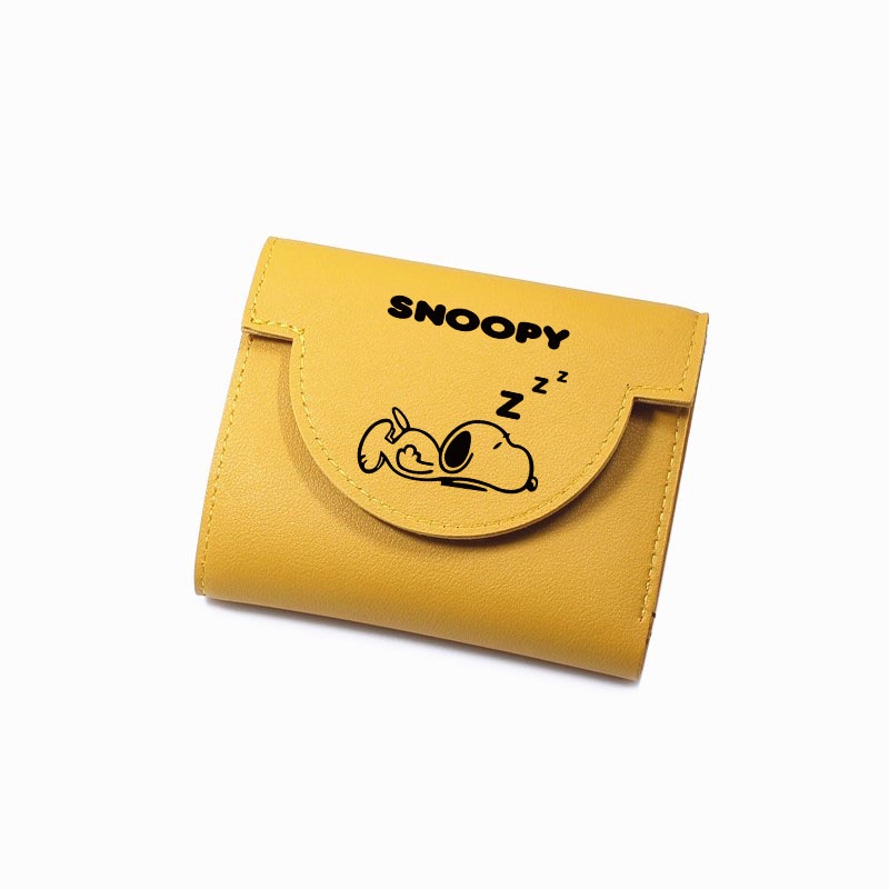 Snoopy Wallet for Woman Card Holder Wallet Coin Purse Cute Wallet for