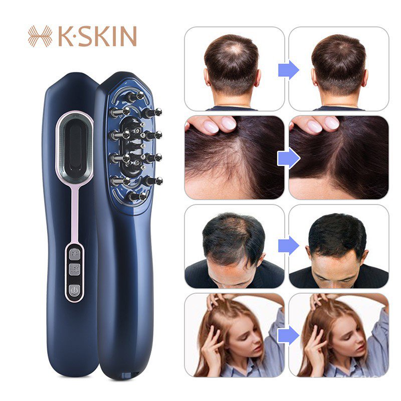 KSkin Hair Scalp Massager Comb Phototherapy Smart Scalp Massager For
