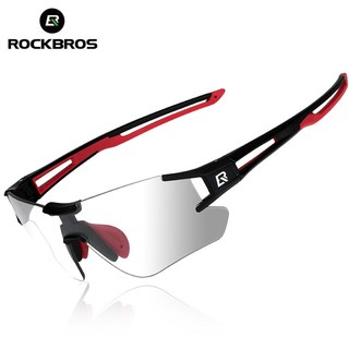 ROCKBROS Photochromic Cycling Bicycle Bike Glasses Outdoor Sports