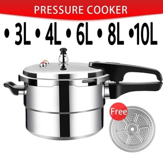 Family Small Mini Pressure Cookers 304 Stainless Steel 3L Pressure Canners  50Kpa