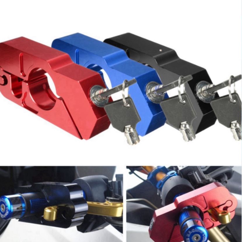 Universal Motorbike Brake Lock Anti Theft Handlebar Throttle Grip Lock  Keimav