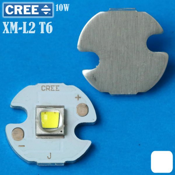 Led CREE 10 Watt XM-L2 T4 CREE XM-L2 T6 XP-L2 XPL2 V6 XP-L HI | Shopee ...