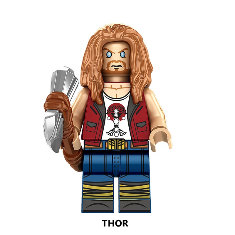 Thor Odinson Minifigures Superheroes Thor Love and Thunder Asgard ...