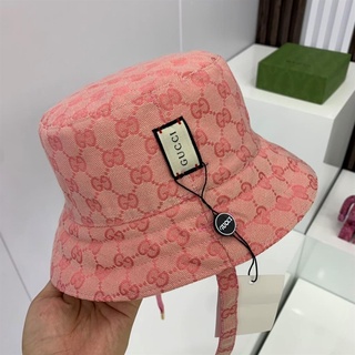 GUCCI [with package]Gucci Bucket Hat Gucc Presbyopic Logo Bucket Hat Can Be  Tied, No Matter How Str | Shopee Philippines