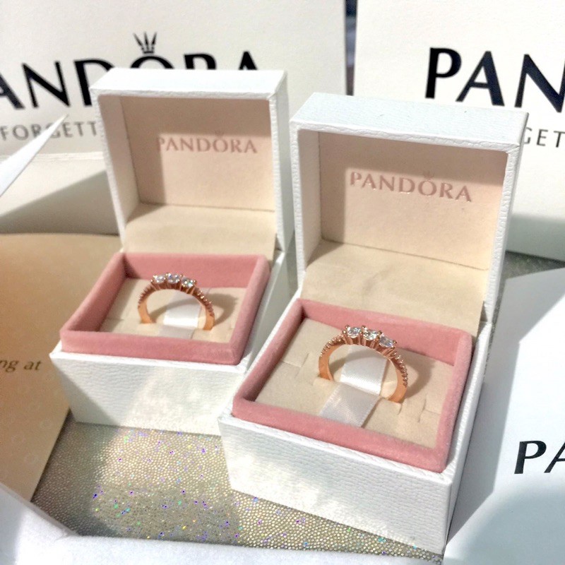 Pandora 3 online stone ring