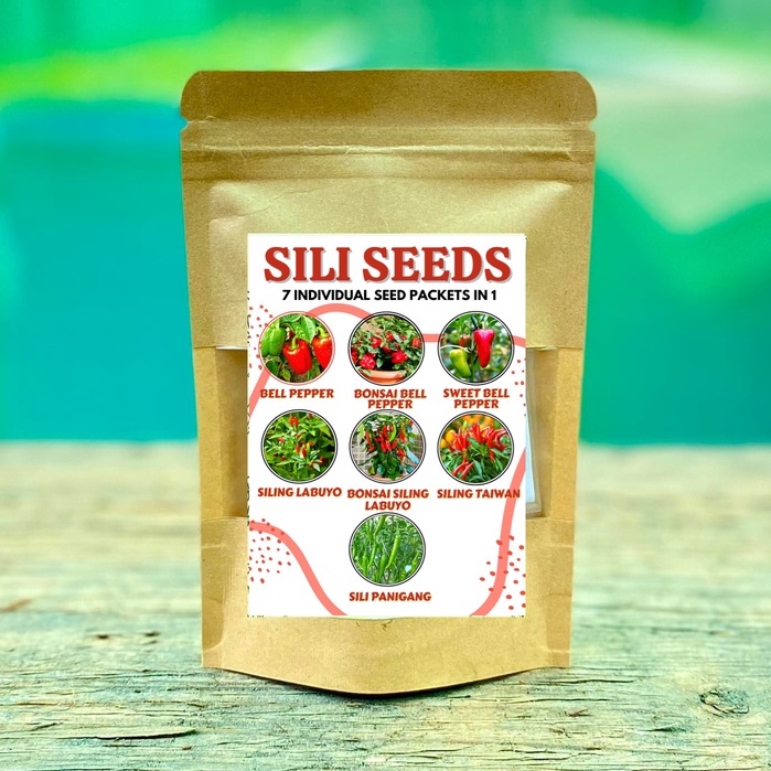 7in1 SEED PACKAGE (HERB SEED/FRUIT SEED/SILI SEED/LETTUCE SEED) HIGH