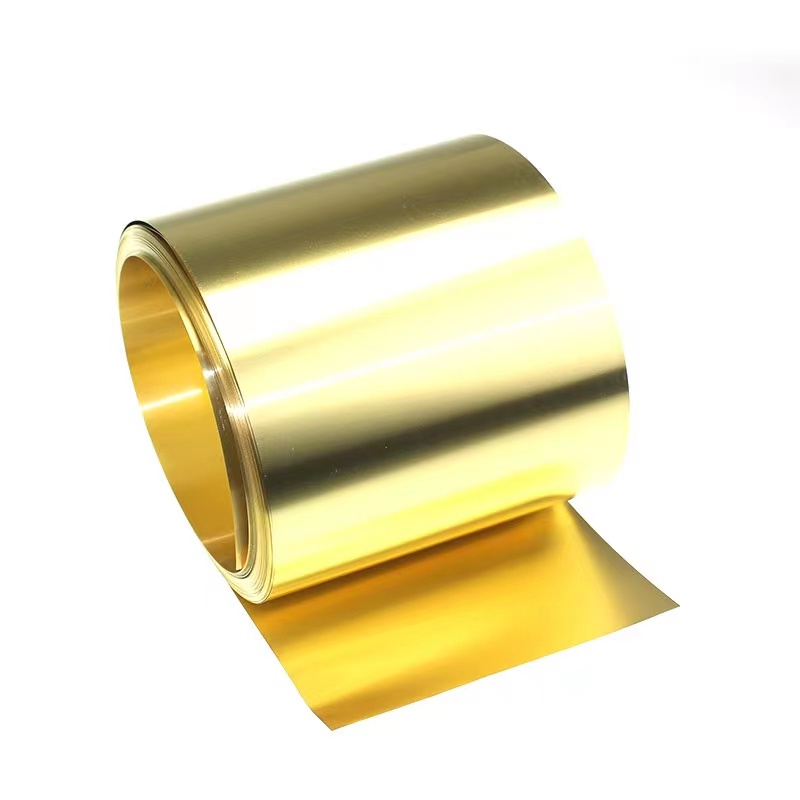 Xianglaa-Small Metal Plate 0.2mm Thickness Brass Sheet 1M Length Metal