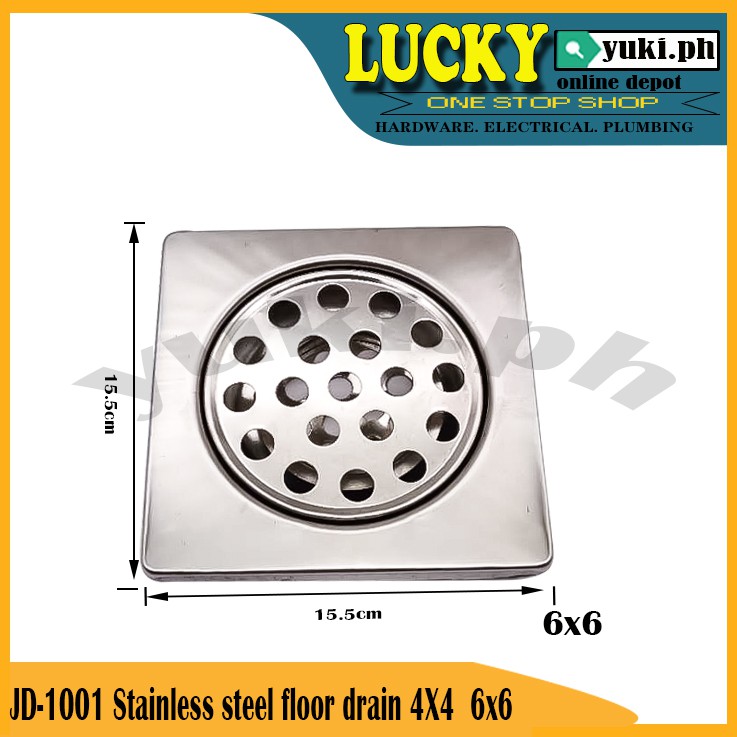 floor drain dimensions