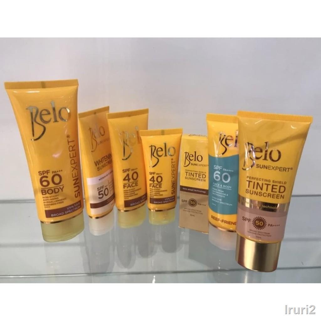 BELO SUN EXPERT PRODUCTS (Tinted Sunscreen / Face / Body / Whitening) Shopee Philippines