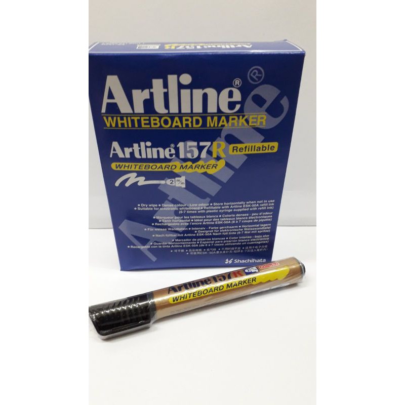 Artline Whiteboard Marker Black ( sold per piece ) Shopee Philippines