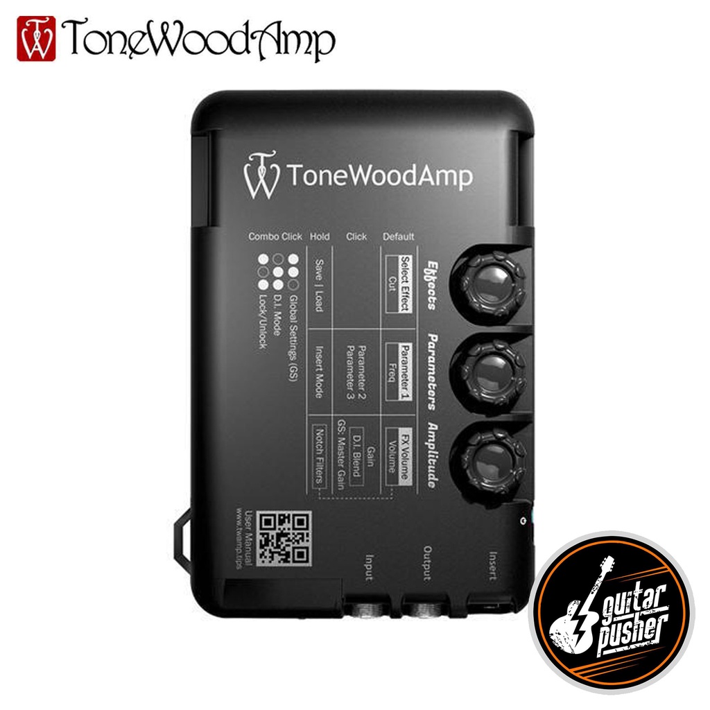 Tonewoodamp Solo Attachable Acoustic Amplifier For AcousticElectric