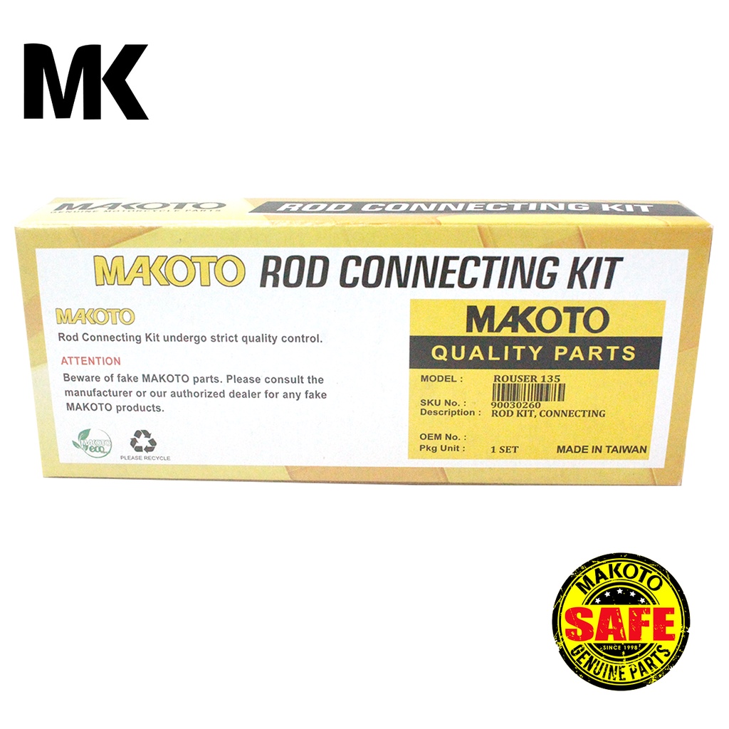 Makoto Connecting Rod Kit (Rouser 135) | Shopee Philippines