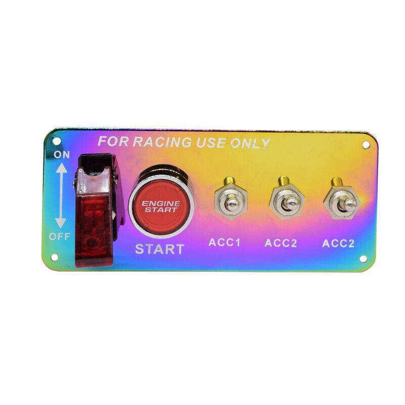 New Racing Car Ignition Switch Panel with on-off Toggle Switch and ...