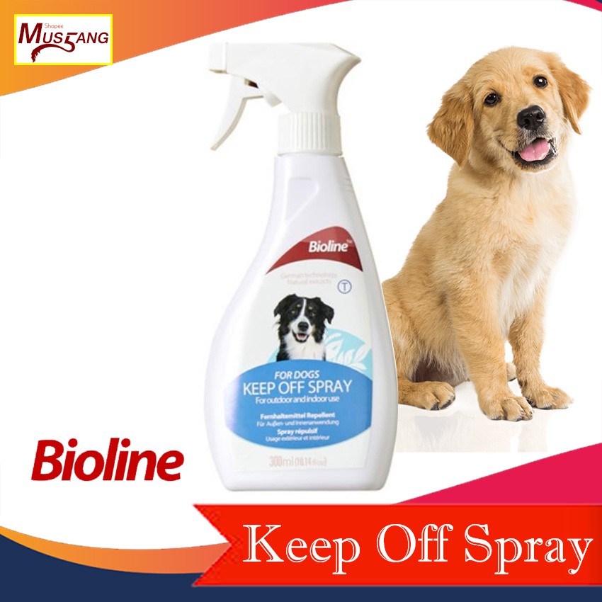 Bioline Keep Off Spray for Dogs 300ml Repellent Spray Keep your Pet Away Shopee Philippines