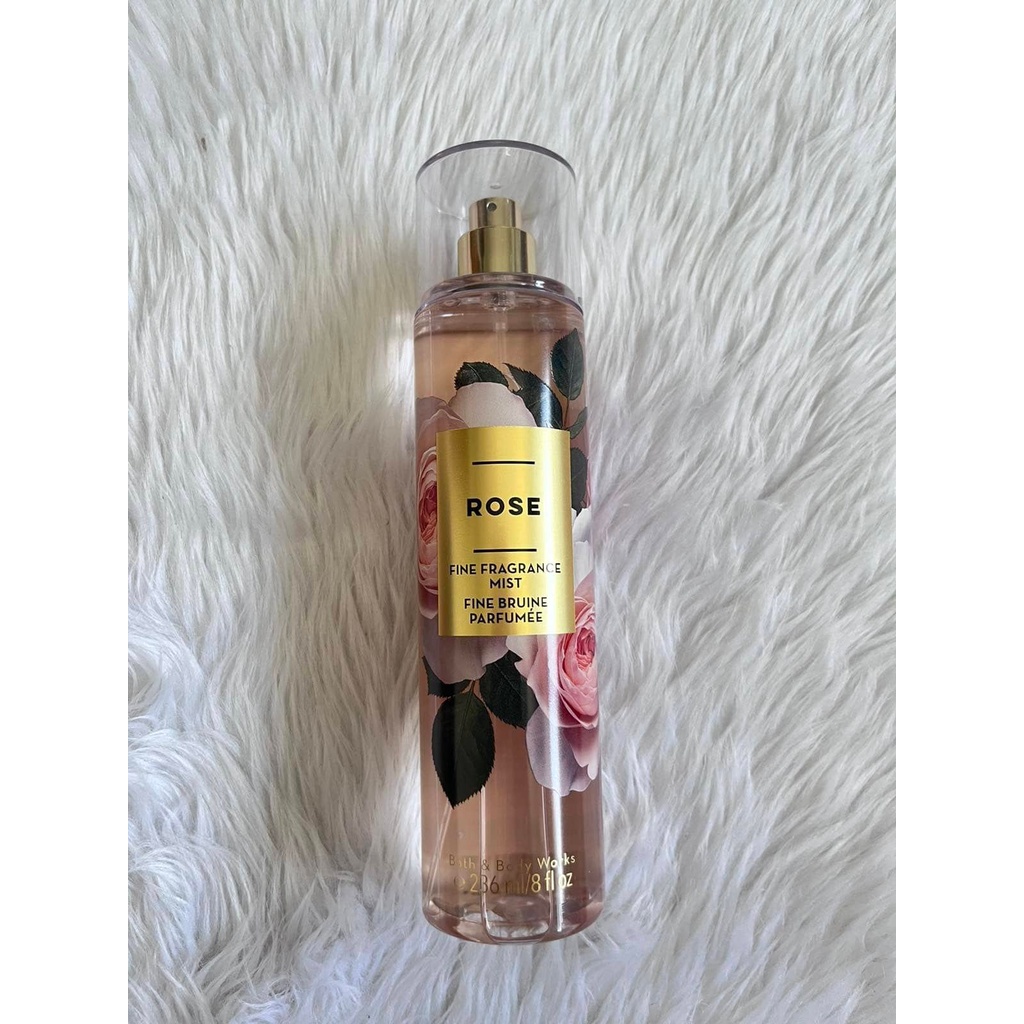 ORIGINAL Bath and Body Works Rose Fragrance Mist 236mL / 8fl oz (Canada) | Shopee Philippines