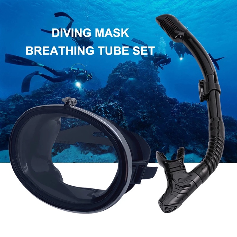 HD Waterproof Tempered Glass Stainless Diving Goggles Fisherman ...