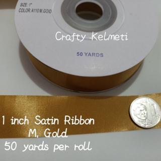 1 inch Satin Ribbon per roll