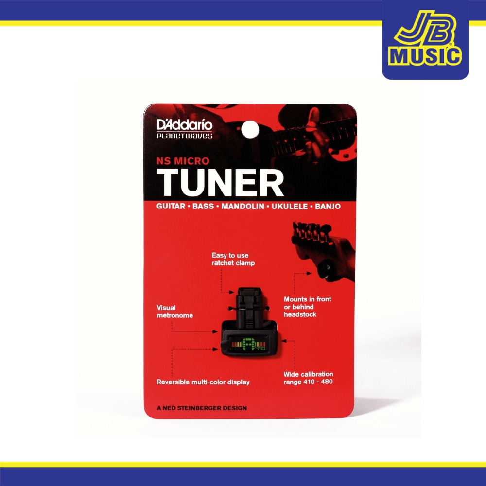 Planet Waves - NS Micro Tuner (PW-CT-12)(Guitar Equipment)(Tuner ...