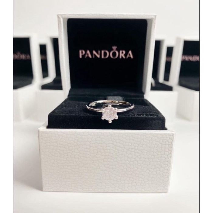 Pandora Promise Ring// Simple ring//925SILVER, Adjustable Comes with