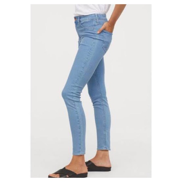 H&m skinny ankle regular hotsell waist jeans