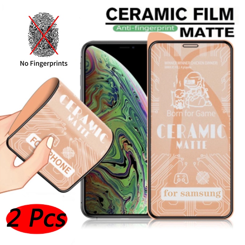 2 PCS Gaming Ceramic Screen Protector for VIVO V2042 V2026 V2025 V2022 V1906 V1901 1820 1817