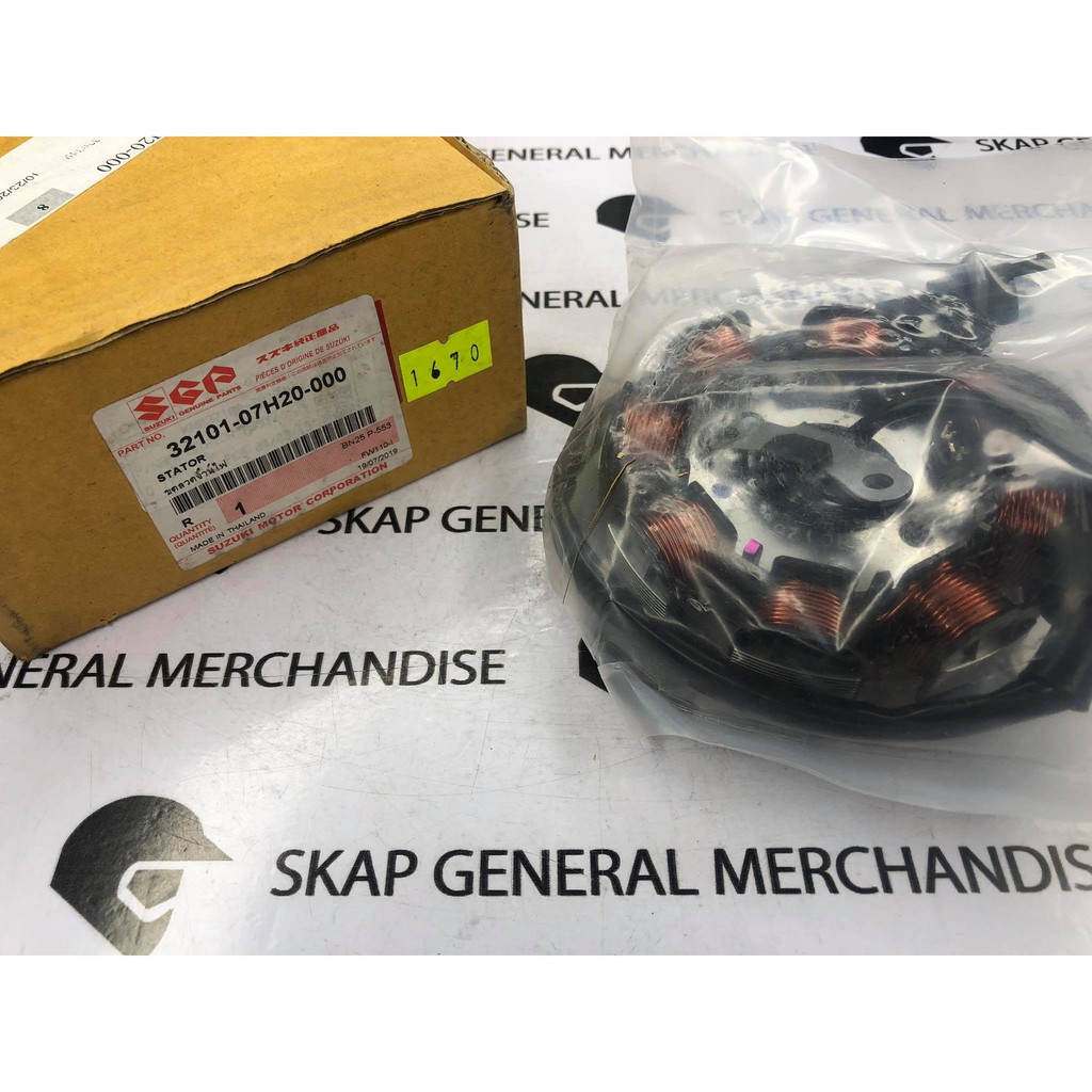 SGP STATOR ASSY SMASH 115 ( 3210107H20000 ) Shopee Philippines