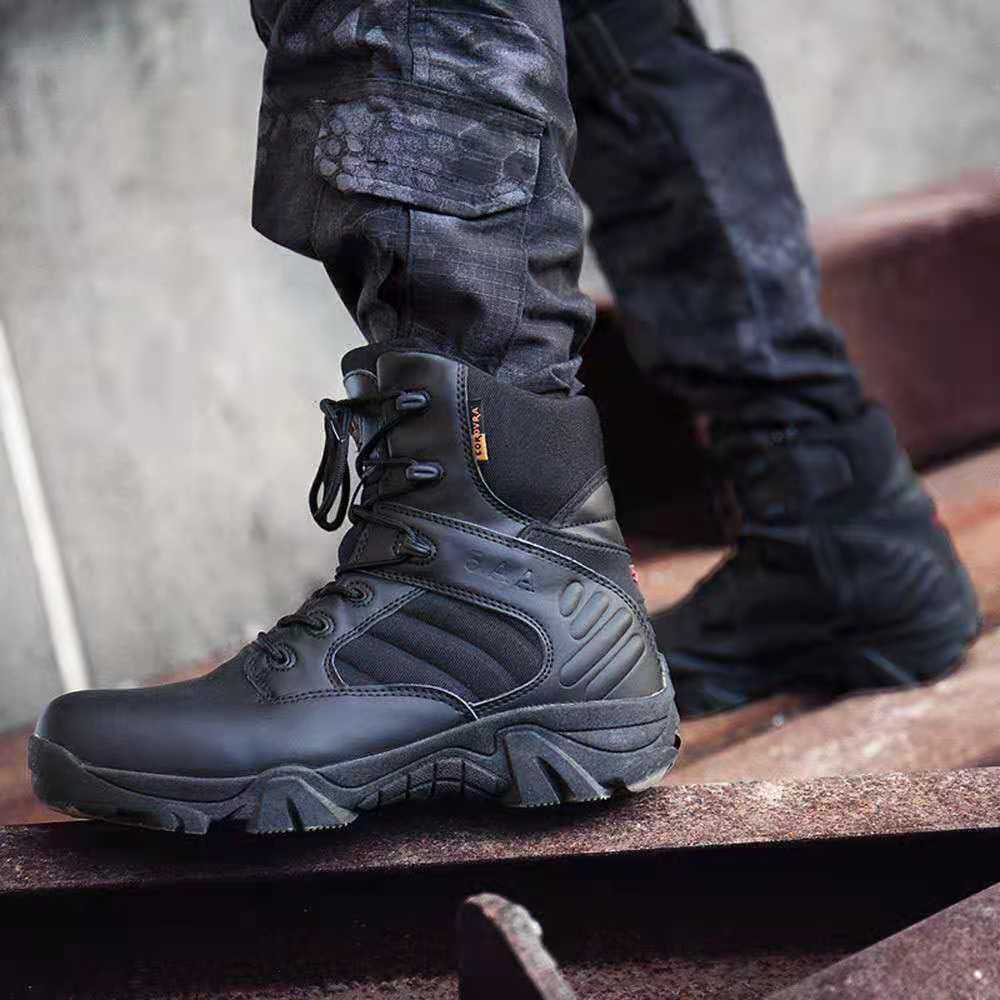 （hot sale）Men's Delta Tactical Combat Boots High Cut Shoes Heavy Duty ...