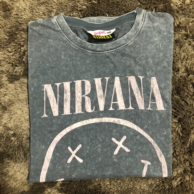 Nirvana shirt hotsell cotton on