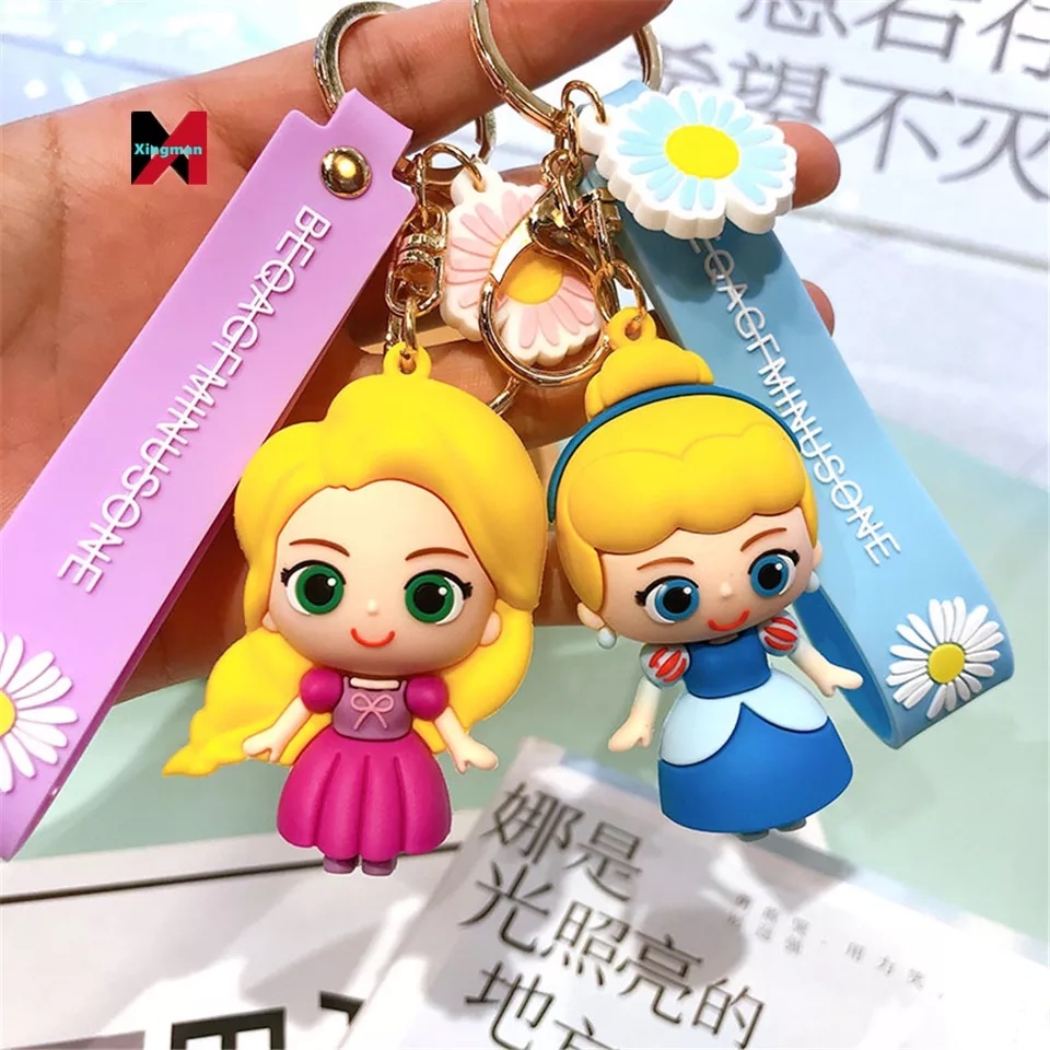 DISNEY PRINCESS WITH NAIL CUTTER KEY CHAIN KEY HOLDER BAG ACCESSORIES ...