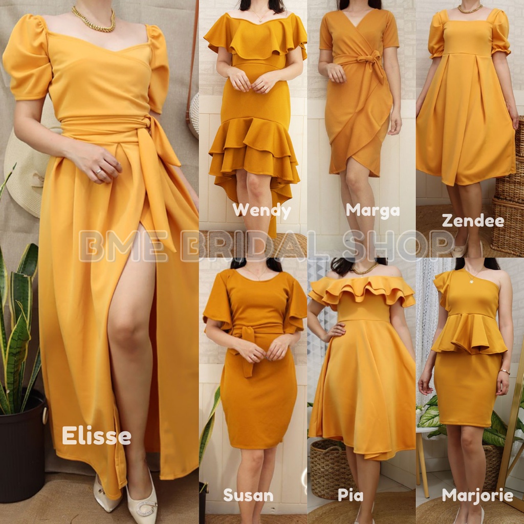 Casual best sale gold dresses