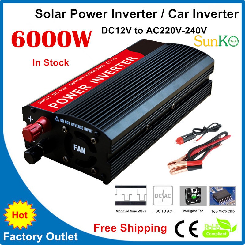 12v to 240v inverter 6000w